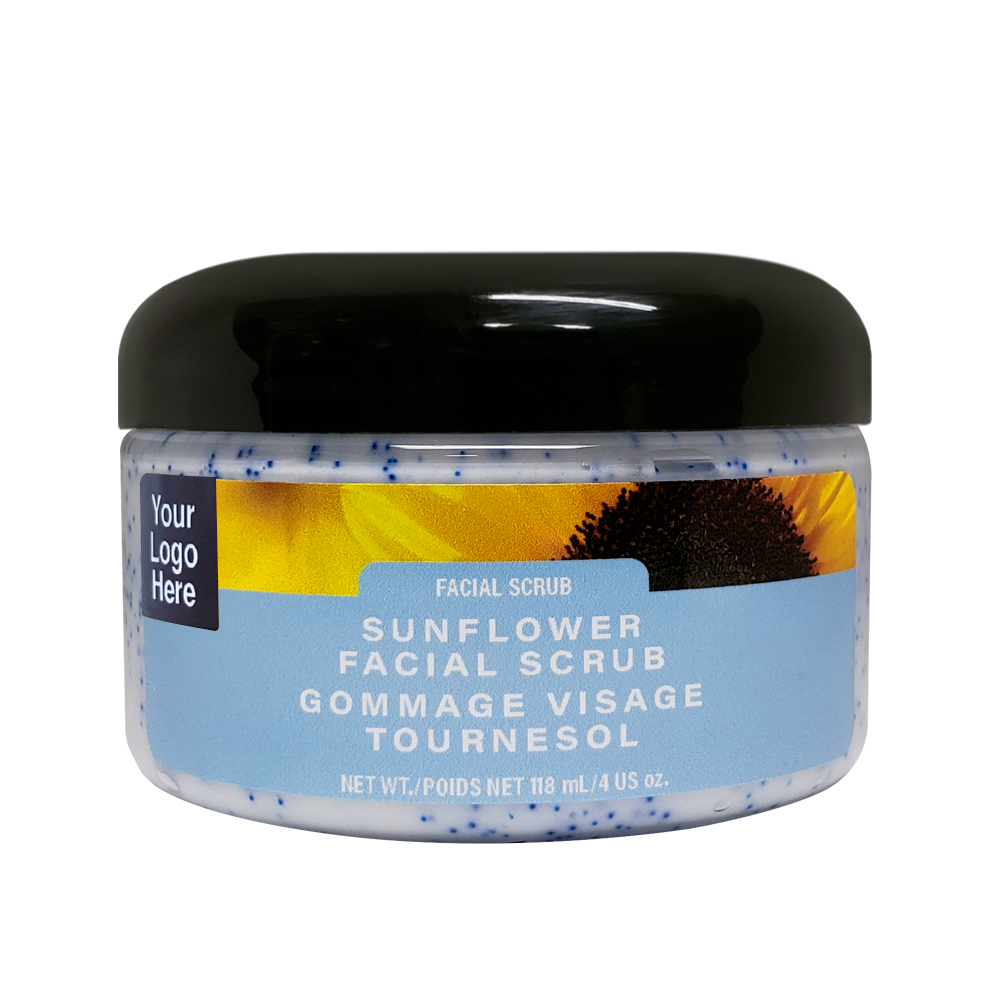 viaGlamour image of a sunflower-face-scrub